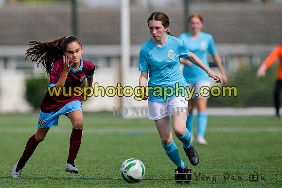 20210911-135228 West Ham United Girls U14 v South Gloucestershire JPL RTC U14