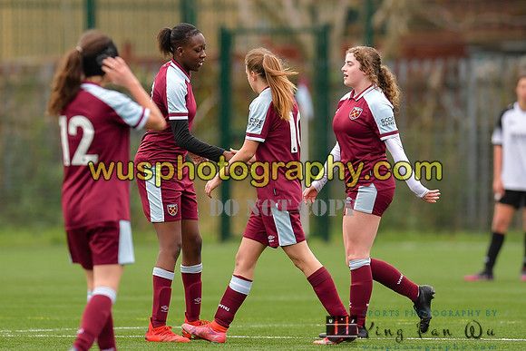20211211-115418 West Ham United Academy Girls U16 v London Bees Academy U16