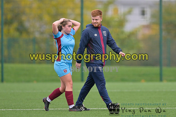 20221022-144043 West Ham United Performance Girls U16 v AFC Bournemouth Girls U16