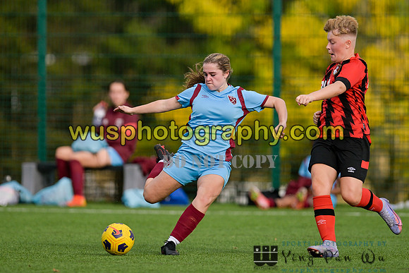 20221022-150338 West Ham United Performance Girls U15 v PLYR Baypoint CF Girls U15