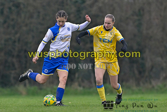 20250118-122639 Haywards Heath Town Youth FC Girls U18 v Crystal Palace FC Academy Girls U16