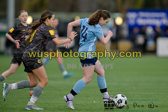 20250316-155917 Cray Wanderers Youth FC Girls U15 v Hashtag United Girls U15