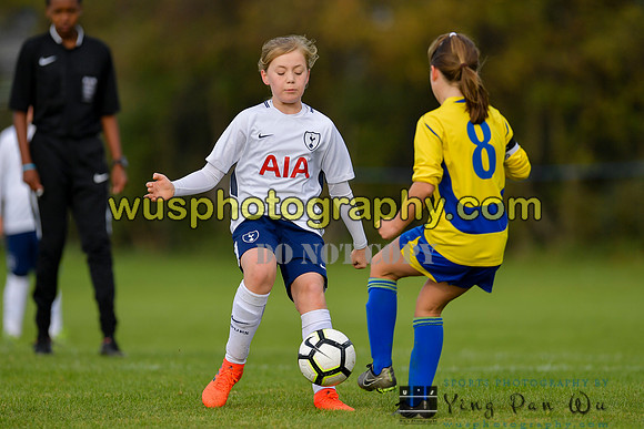 20171028-105200 Tottenham Hotspur Girls U11 v St Albans City Youth Girls U11 South