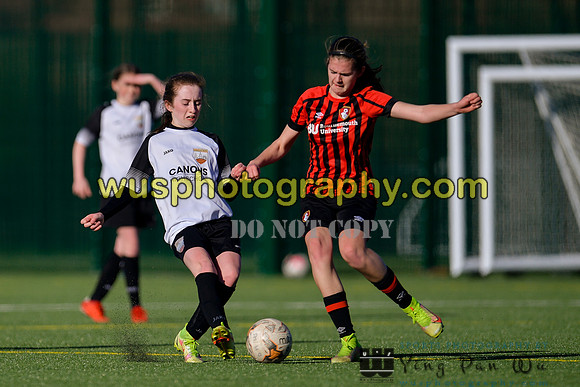 20220319-154608B London Bees Academy U14 v AFC Bournemouth Girls U14
