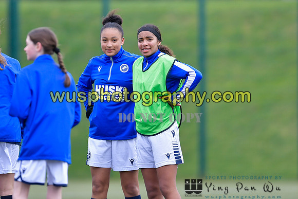 20210403-143840 London Bees Academy U14 v Millwall Lionesses Girls U14