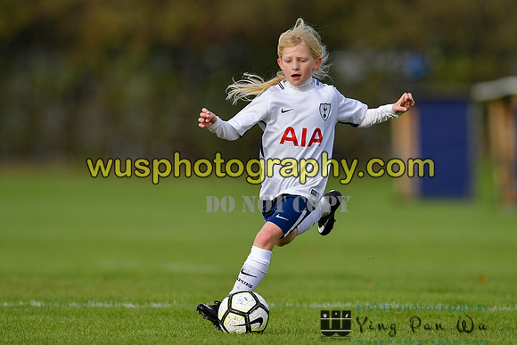 20171028-105527-6 Tottenham Hotspur Girls U11 v St Albans City Youth Girls U11 South