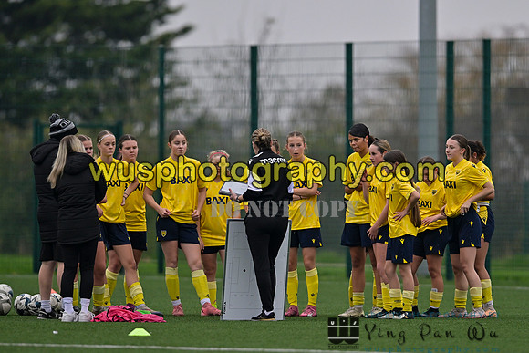 20241109-094355 West Ham United Performance Claret Girls U14 v Oxford United Girls U14
