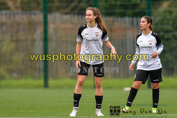 20211211-120605 West Ham United Academy Girls U16 v London Bees Academy U16