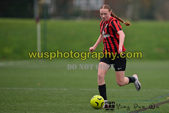 20241130-100843 West Ham United Warriors Girls U14 v Fareham Town Youth FC Girls U14
