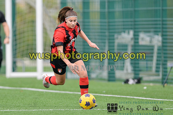 20221022-141858 West Ham United Performance Girls U16 v AFC Bournemouth Girls U16