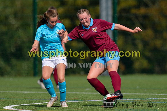20210911-135433A West Ham United Girls U14 v South Gloucestershire JPL RTC U14