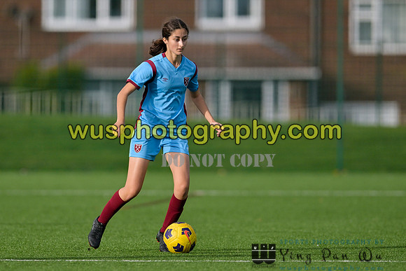20221022-153513 West Ham United Performance Girls U15 v PLYR Baypoint CF Girls U15