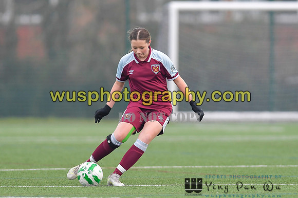 20220115-130559 West Ham United Academy Girls U14 v Notts County FC Girls U14