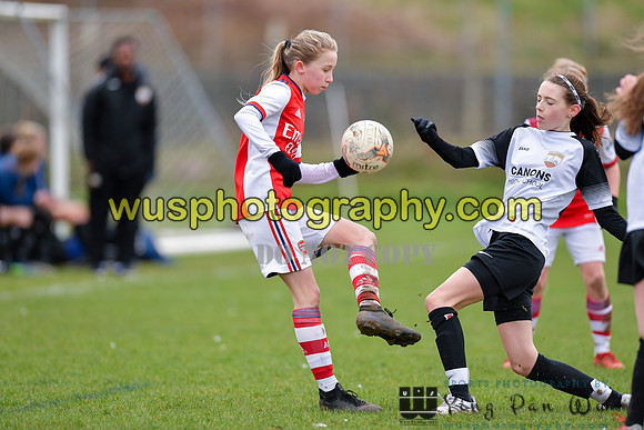 20220305-134801A London Bees Academy U14 v Arsenal FC Girls U13