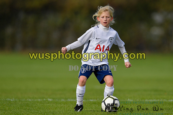 20171028-105527-9 Tottenham Hotspur Girls U11 v St Albans City Youth Girls U11 South
