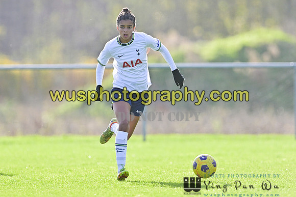 20221119-103024B Tottenham Hotspur Women FC Academy U15 v West Ham United Academy Girls U15
