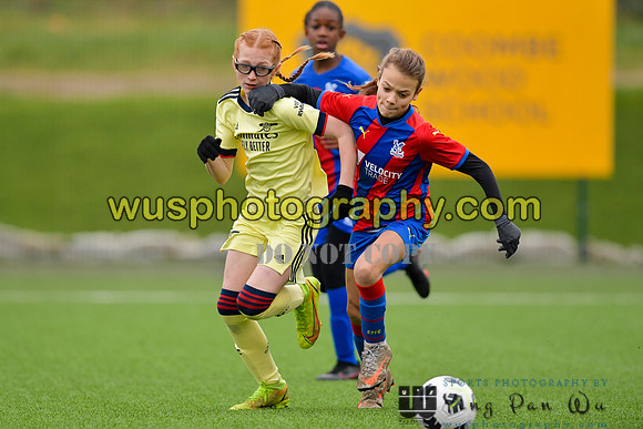 20220122-141128E Crystal Palace FC Girls U12 v Arsenal FC Girls U12