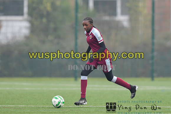 20220115-130538 West Ham United Academy Girls U14 v Notts County FC Girls U14
