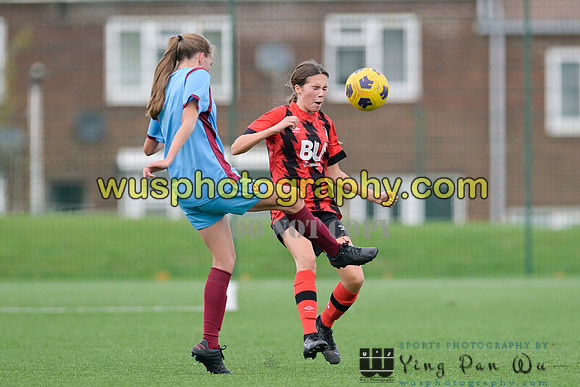 20221022-142246A West Ham United Performance Girls U16 v AFC Bournemouth Girls U16