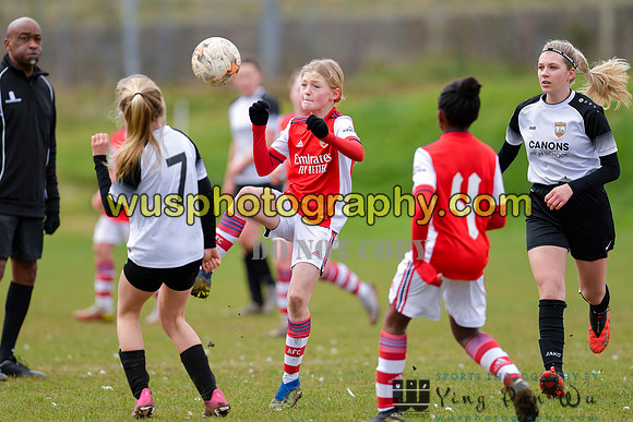 20220305-134916 London Bees Academy U14 v Arsenal FC Girls U13