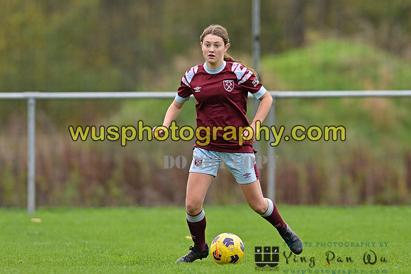 20221119-111805 Tottenham Hotspur Women FC Academy U15 v West Ham United Academy Girls U15