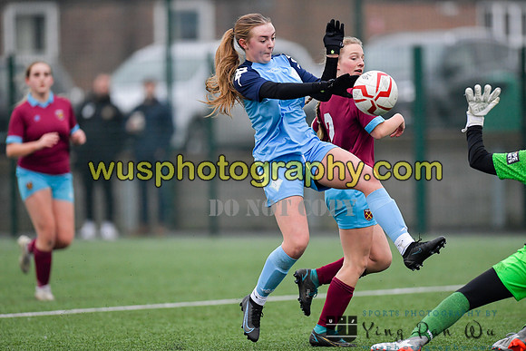 20220115-150904F West Ham United Performance Girls U16 v London City Lionesses U16