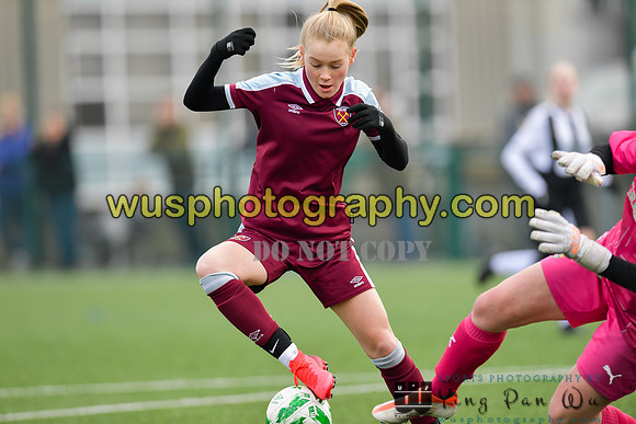 20220115-130603A West Ham United Academy Girls U14 v Notts County FC Girls U14