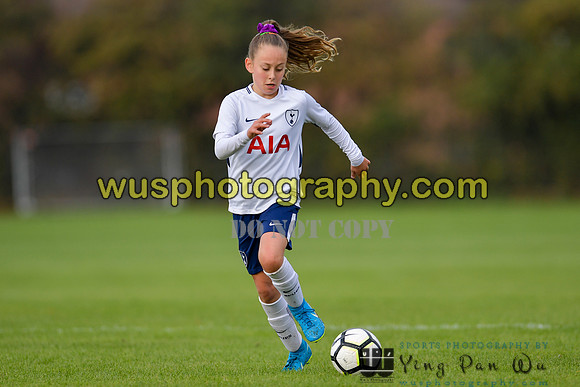 20171028-104454-2 Tottenham Hotspur Girls U11 v St Albans City Youth Girls U11 South
