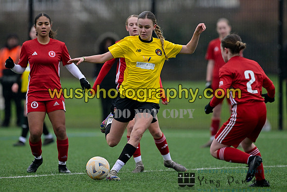 20250215-155545 Welling United Academy Girls U16 v Ebbsfleet United Girls U16