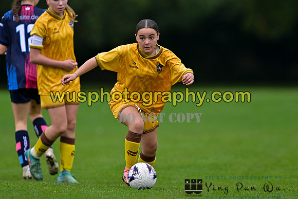 20241102-123428 Sutton United Girls U13 v Hartland Girls Academy U13