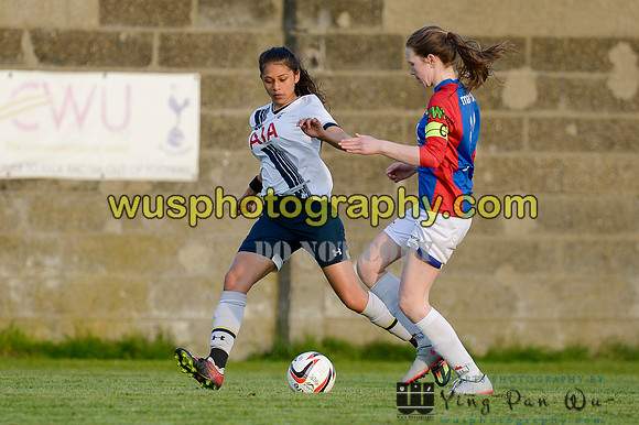20160505-192726 Tottenham Hotspur Girls U12 and U13 v Årvoll IL Girls U12 and U13
