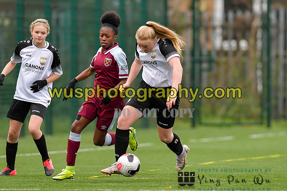 20211211-120142A West Ham United Academy Girls U16 v London Bees Academy U16