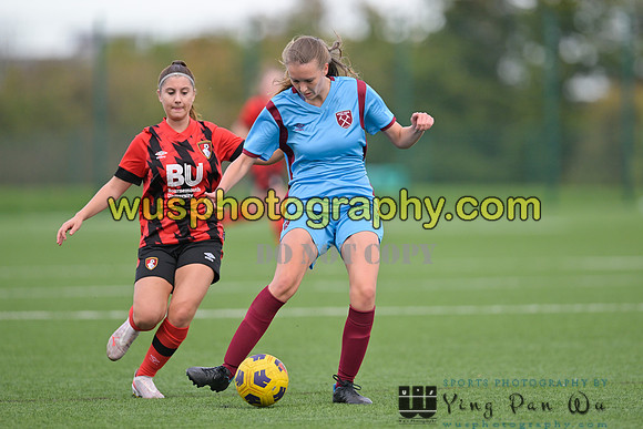 20221022-143926A West Ham United Performance Girls U16 v AFC Bournemouth Girls U16