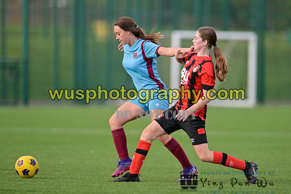 20221022-152958A West Ham United Performance Girls U15 v PLYR Baypoint CF Girls U15