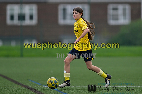 20241109-103835A West Ham United Performance Claret Girls U14 v Oxford United Girls U14
