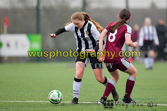 20220115-143249 West Ham United Academy Girls U14 v Notts County FC Girls U14