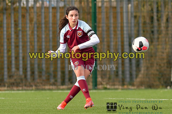 20211211-111851A West Ham United Academy Girls U16 v London Bees Academy U16