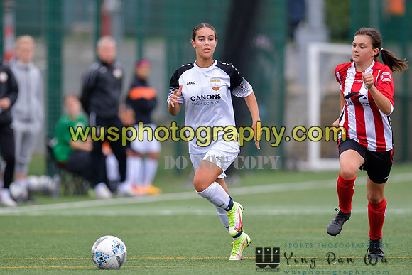 20210925-122949B London Bees Academy U16 v Corfe Mullen United Juniors FC Girls U16