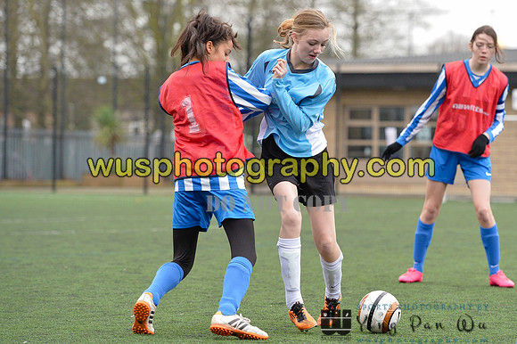 20160109-115202 Old Actonians Girls U14 v Young Hackney Belles U14