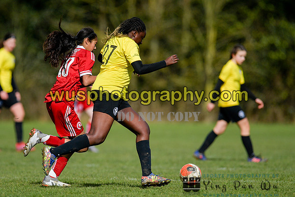 20220312-124302 Watford Ladies FC U14 Warriors v Welling United Girls U14