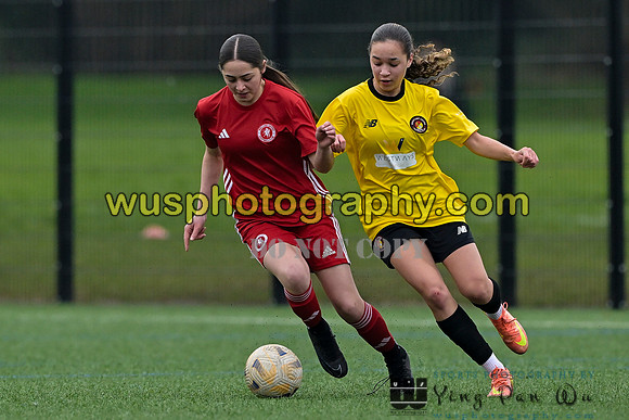 20250215-145928A Welling United Academy Girls U16 v Ebbsfleet United Girls U16