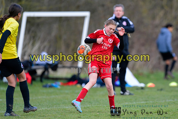 20220312-121318 Watford Ladies FC U14 Warriors v Welling United Girls U14