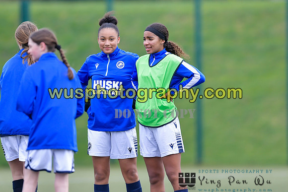 20210403-143841 London Bees Academy U14 v Millwall Lionesses Girls U14