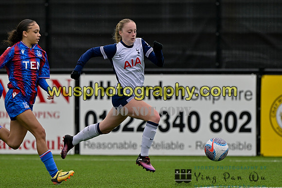 20250226-140356A Crystal Palace FC Women PGA U21 v Tottenham Hotspur Women PGA U21