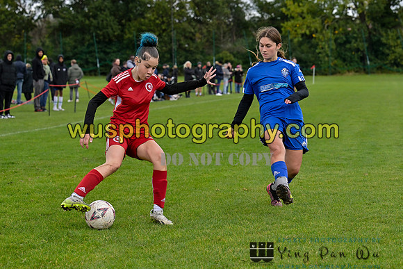20241012-140612 Welling United Academy Girls U16 v Camden Town WFC U16 Blue