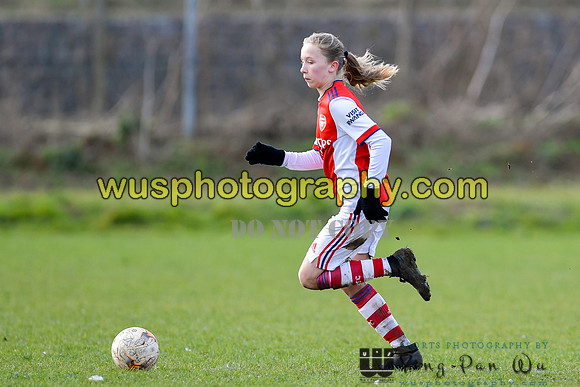 20220305-132747 London Bees Academy U14 v Arsenal FC Girls U13