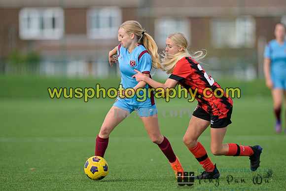 20221022-153649 West Ham United Performance Girls U15 v PLYR Baypoint CF Girls U15