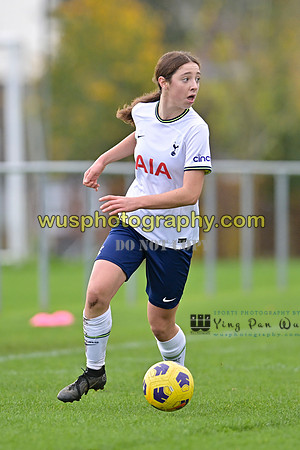 20221119-100747A Tottenham Hotspur Women FC Academy U15 v West Ham United Academy Girls U15