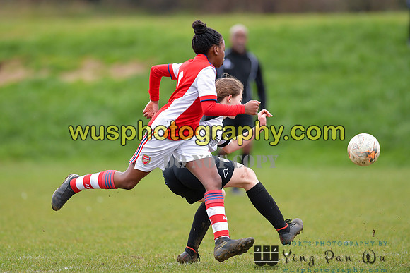 20220305-134256 London Bees Academy U14 v Arsenal FC Girls U13
