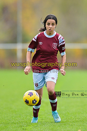 20221119-112216E Tottenham Hotspur Women FC Academy U15 v West Ham United Academy Girls U15